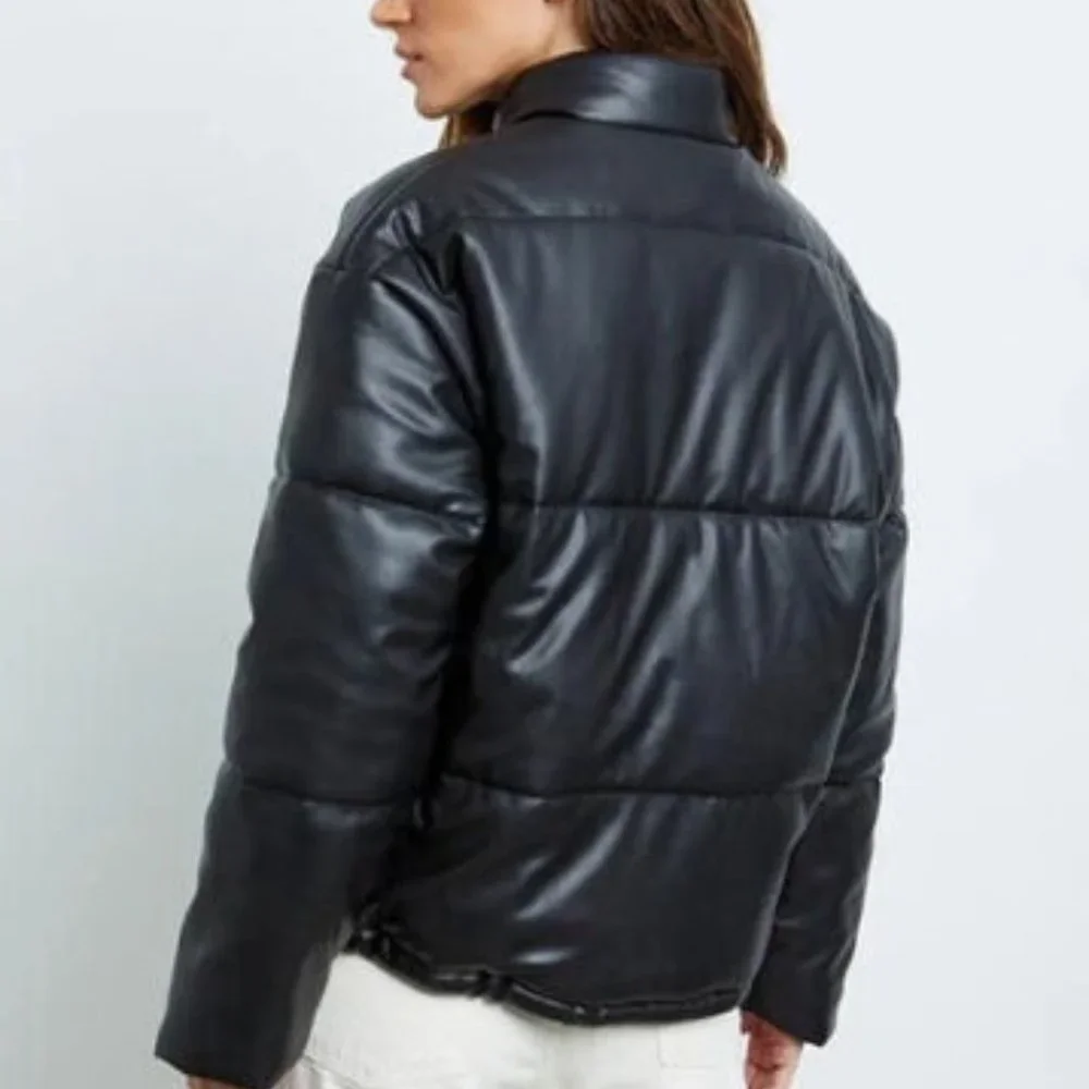 Rails Midnight Black Leather Jacket - Picture 3 of 8